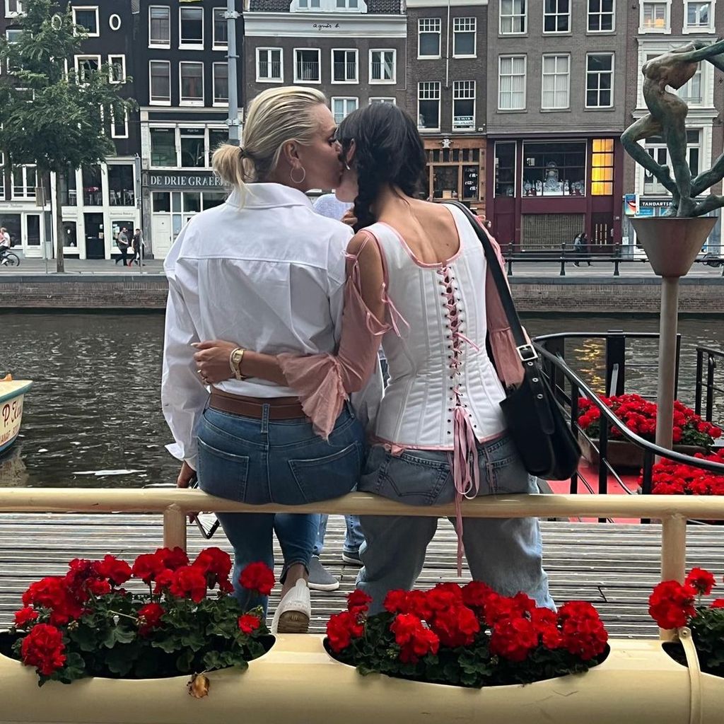 Yolanda Hadid Foster und Bella Hadid, Models