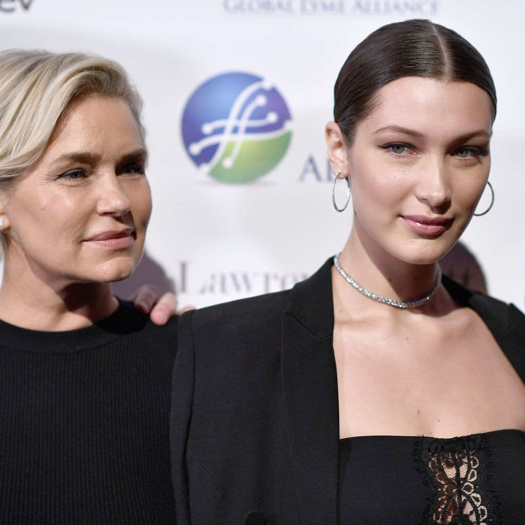 Yolanda und Bella Hadid, Oktober 2016