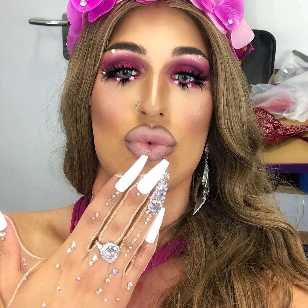 Yonce Banks beim Finale von "Germany's next Topmodel" 2018