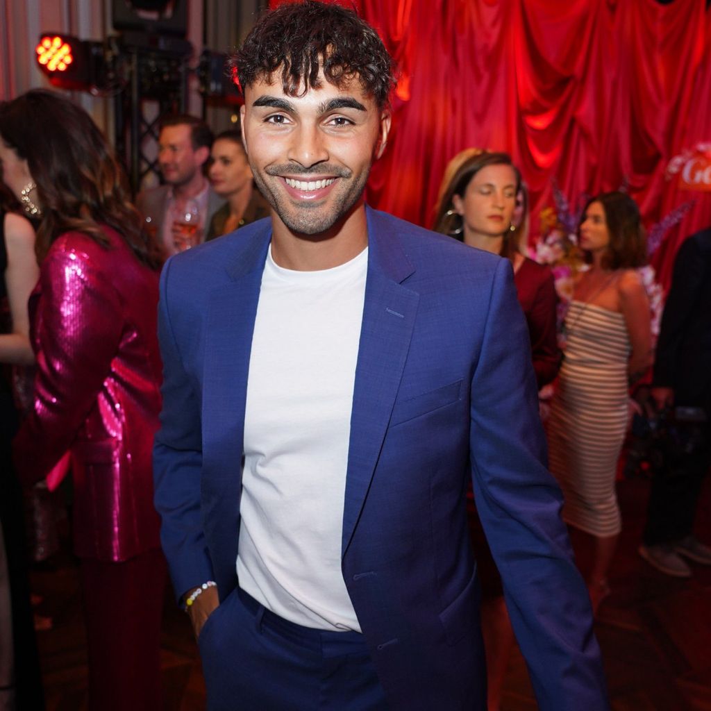 Younes Zarou auf der Gala Launch-Party