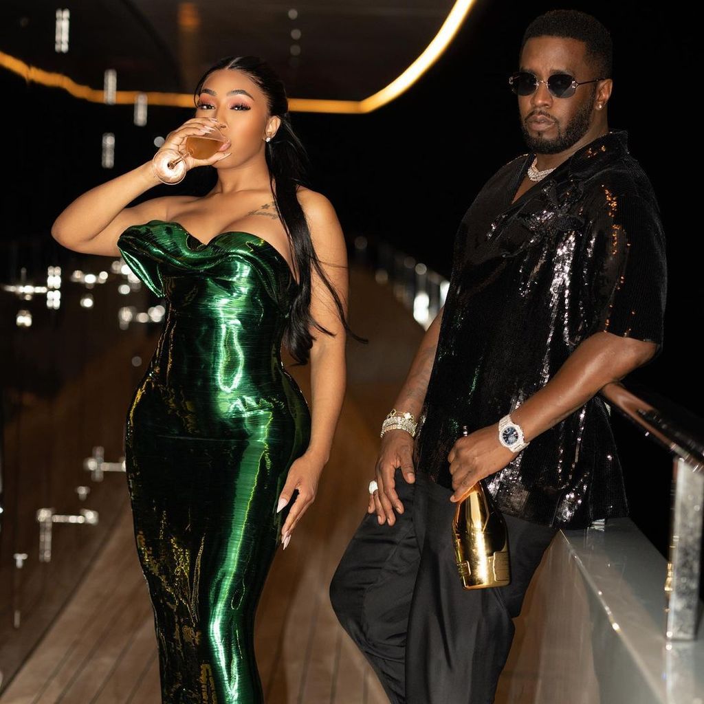 Yung Miami und Diddy an Silvester 2022/23