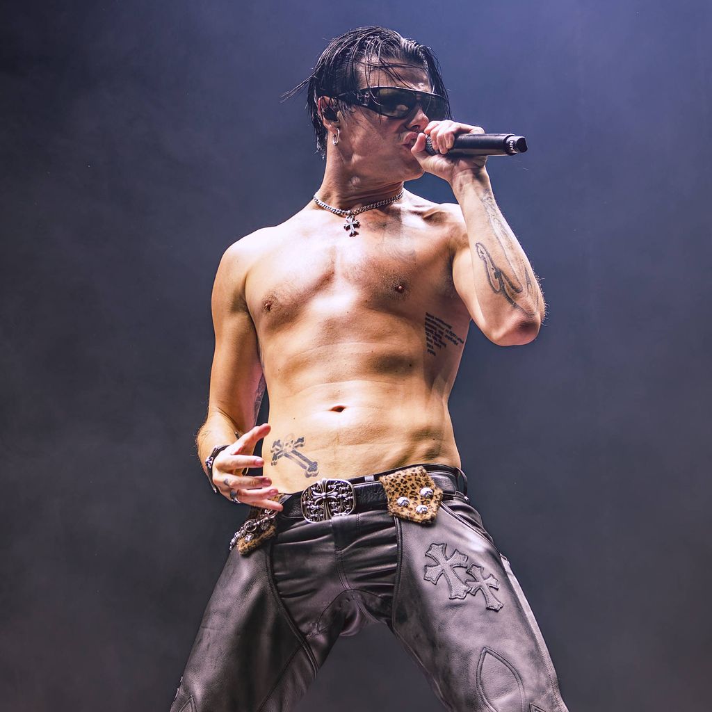 Yungblud live in der M&S Arena Liverpool während seiner Idols World Tour, April 2026