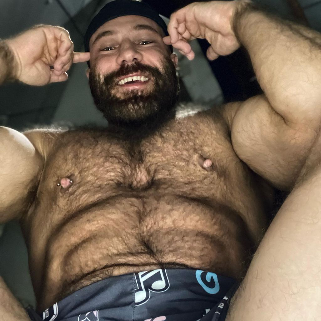 Bodybuilder Yuri Tolochko