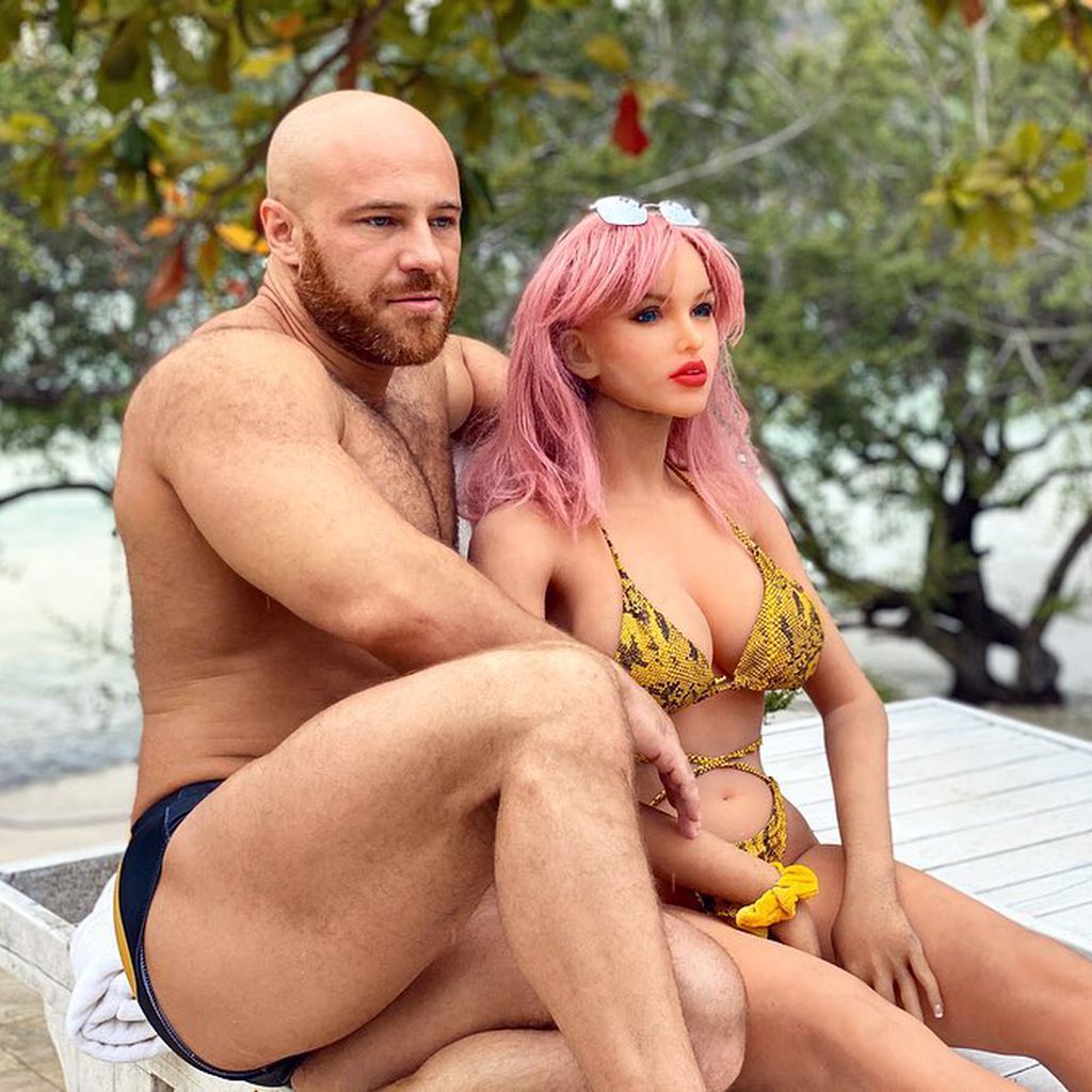 Yuri Tolochko und Margo, März 2020