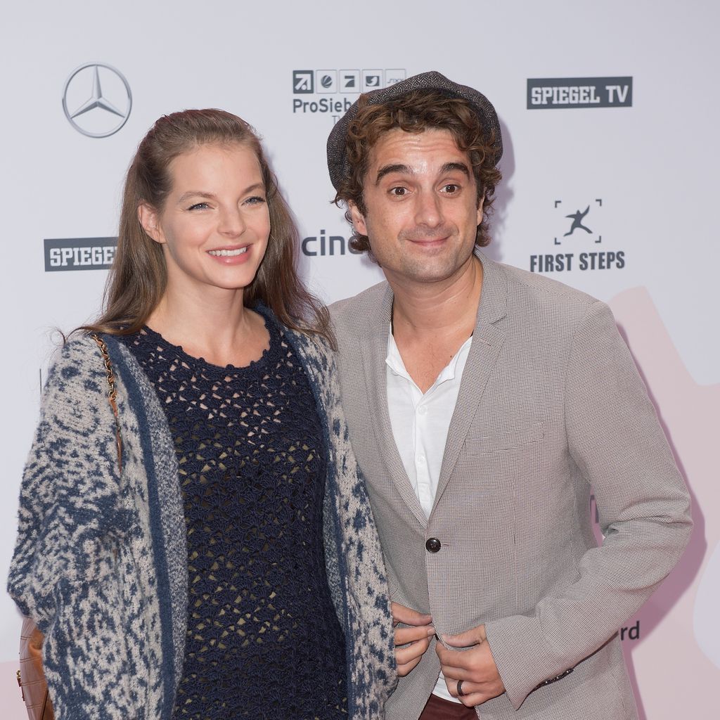 Yvonne Catterfeld und Oliver Wnuk bei einem Award