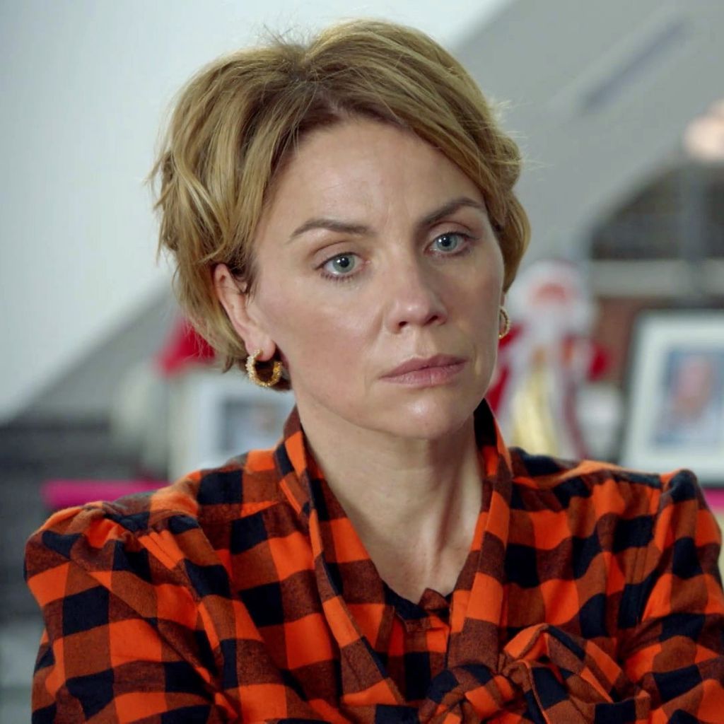 Yvonne (Gisa Zach) in einer Szene bei GZSZ