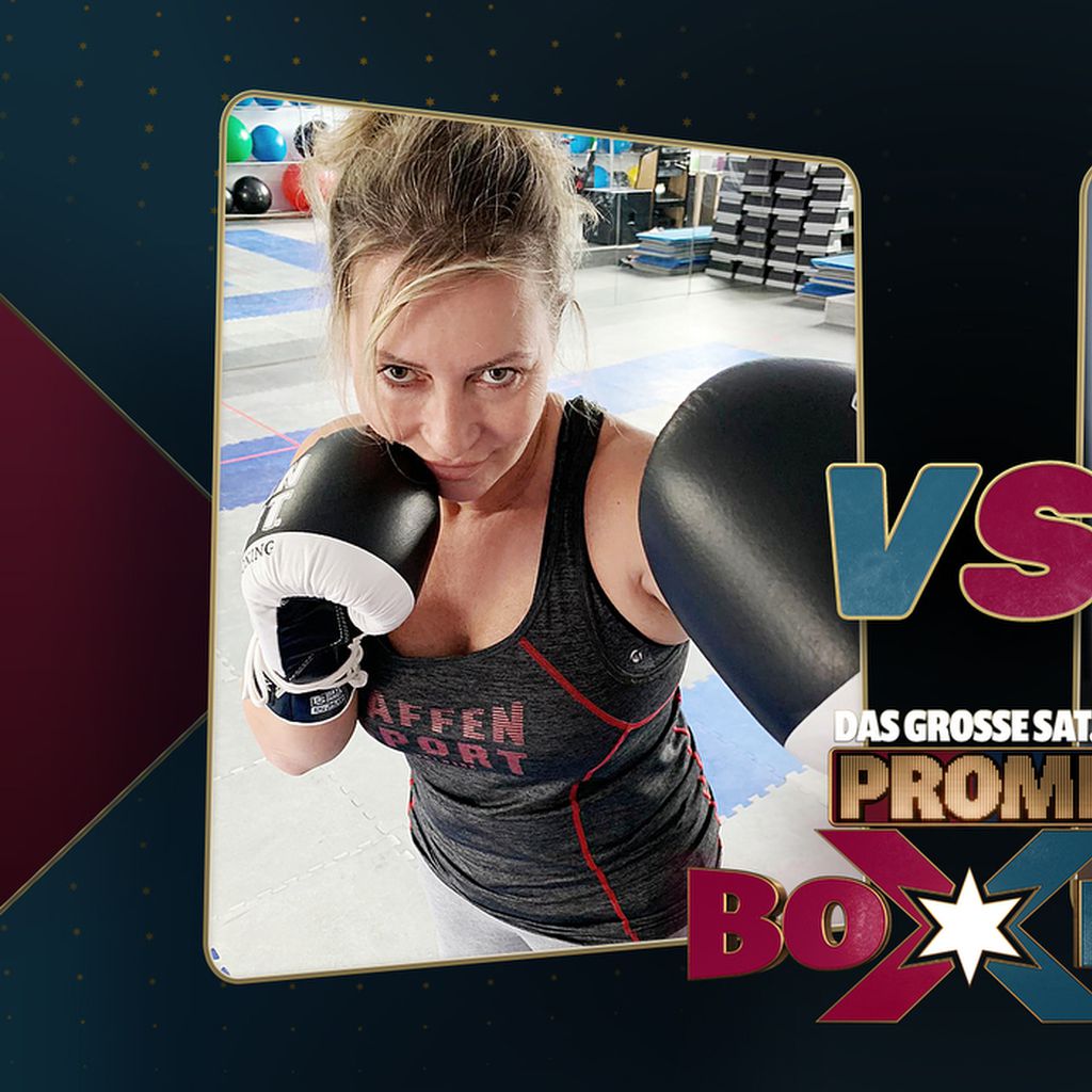 Yvonne König und Giulia Siegel, Kandidatinnen beim Promiboxen