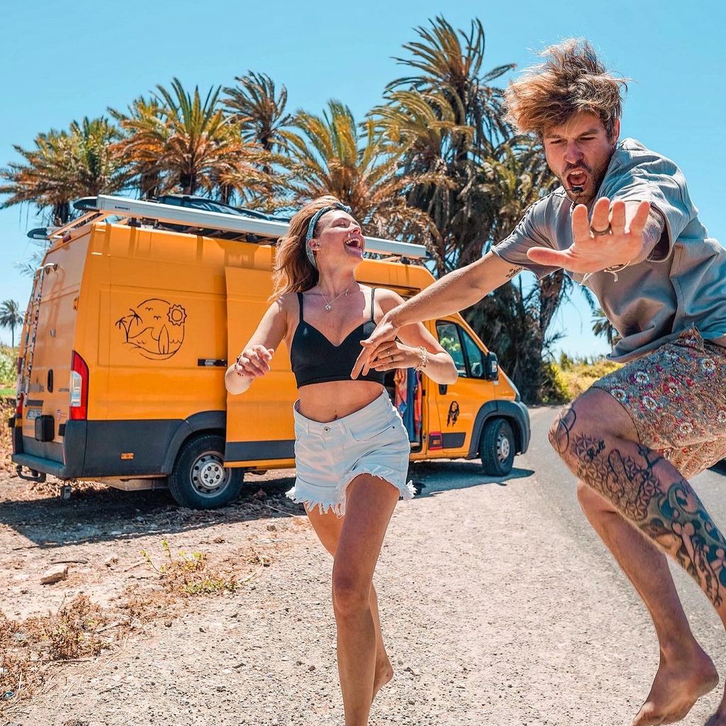 Yvonne Pferrer und Jeremy Grube