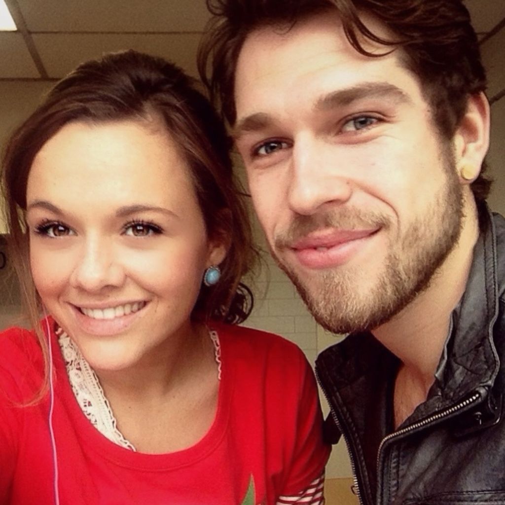 Yvonne Pferrer und Jeremy Grube im Jahr 2015