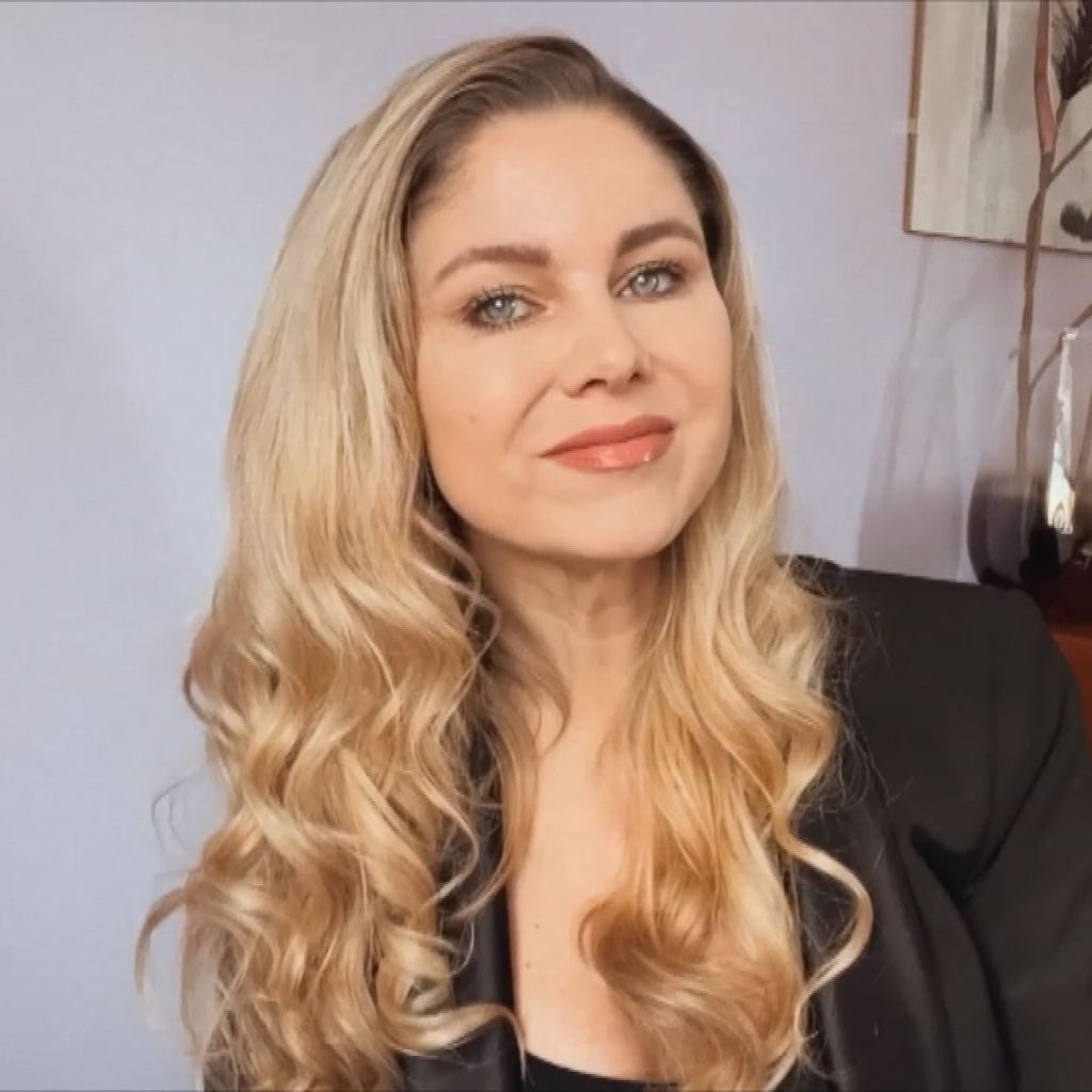 Yvonne Woelke in ihrer Videobotschaft bei "Promi Big Brother"