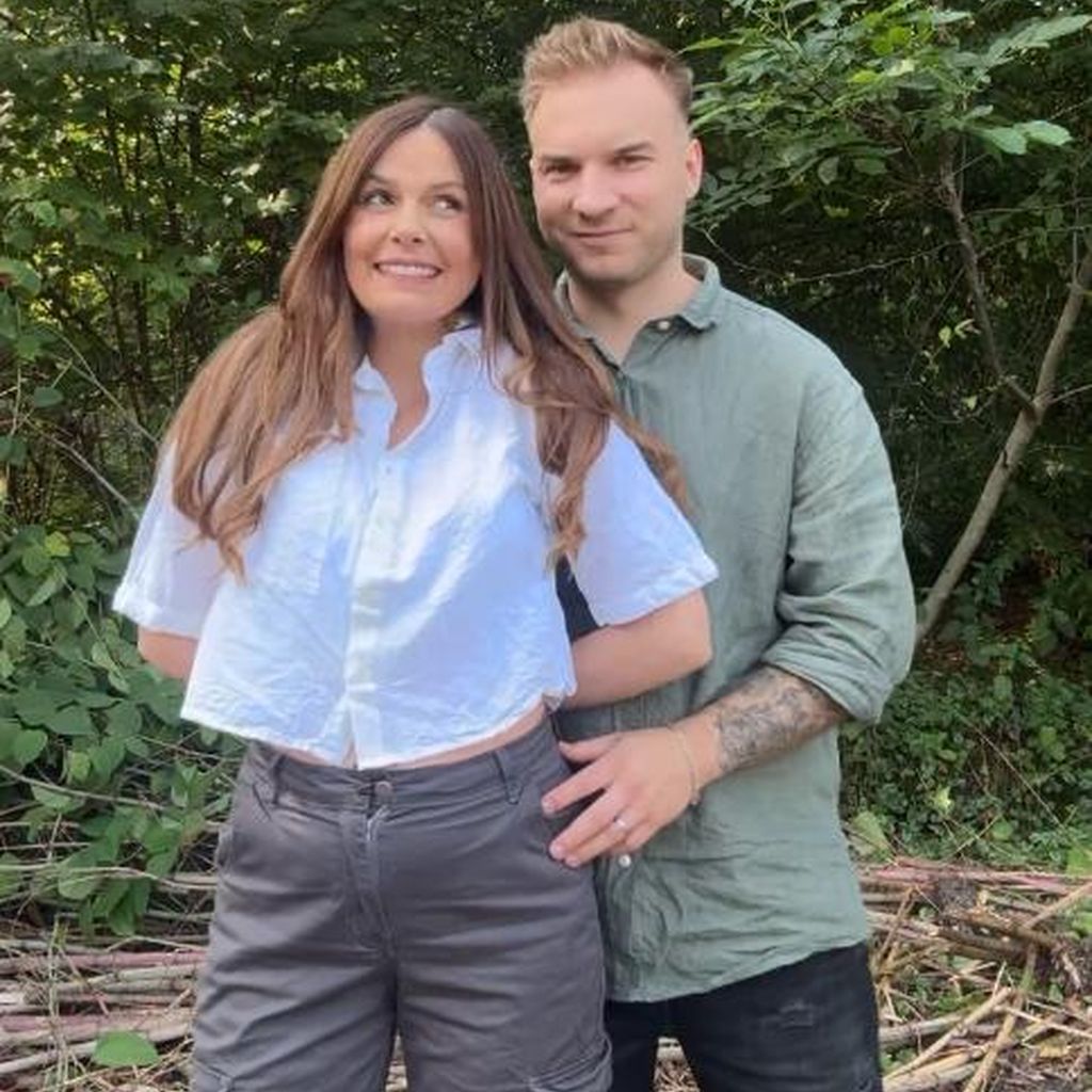 Yvonnedilauro mit ihrem Mann Alex, August 2025