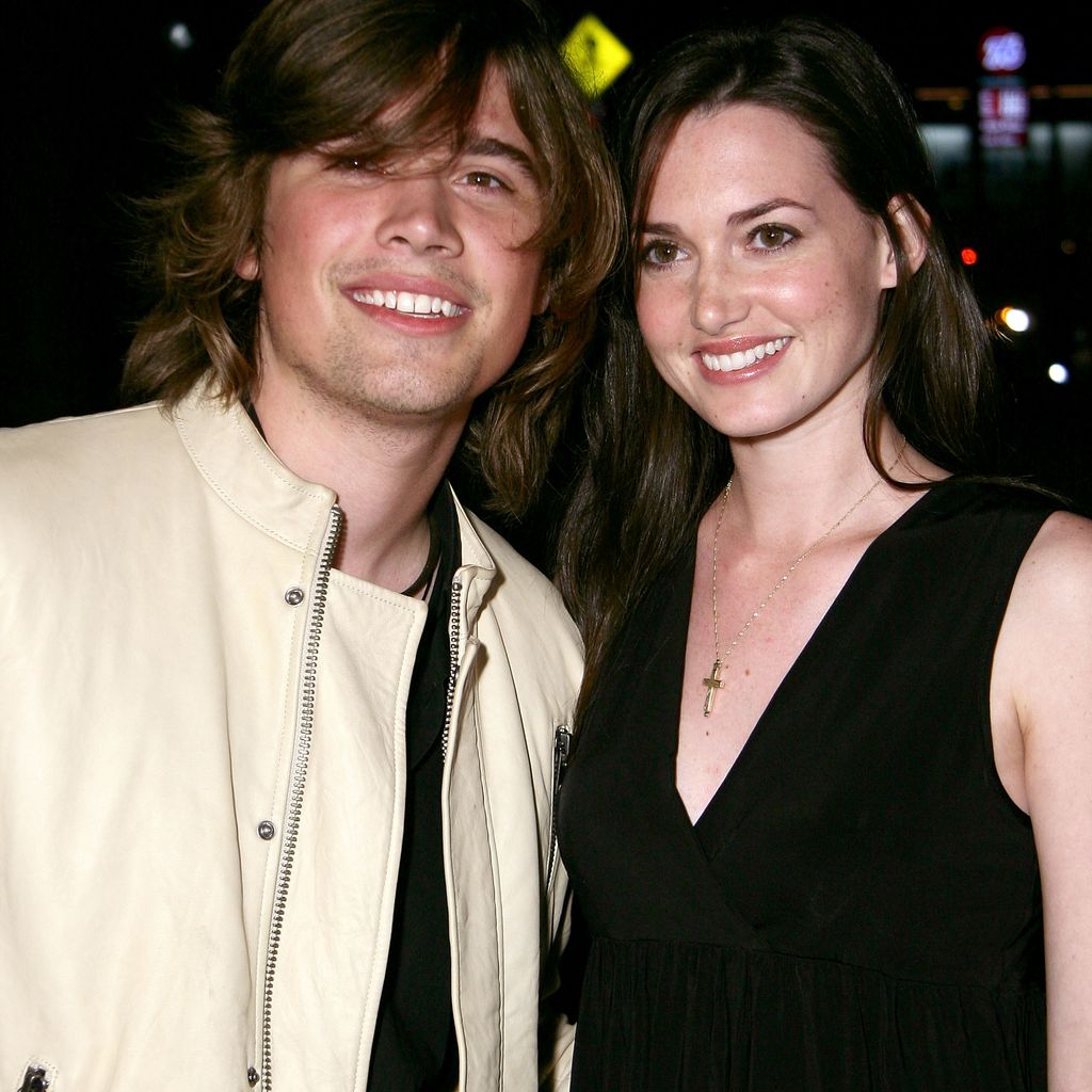 Zac und Kathryn Hanson im Oktober 2007