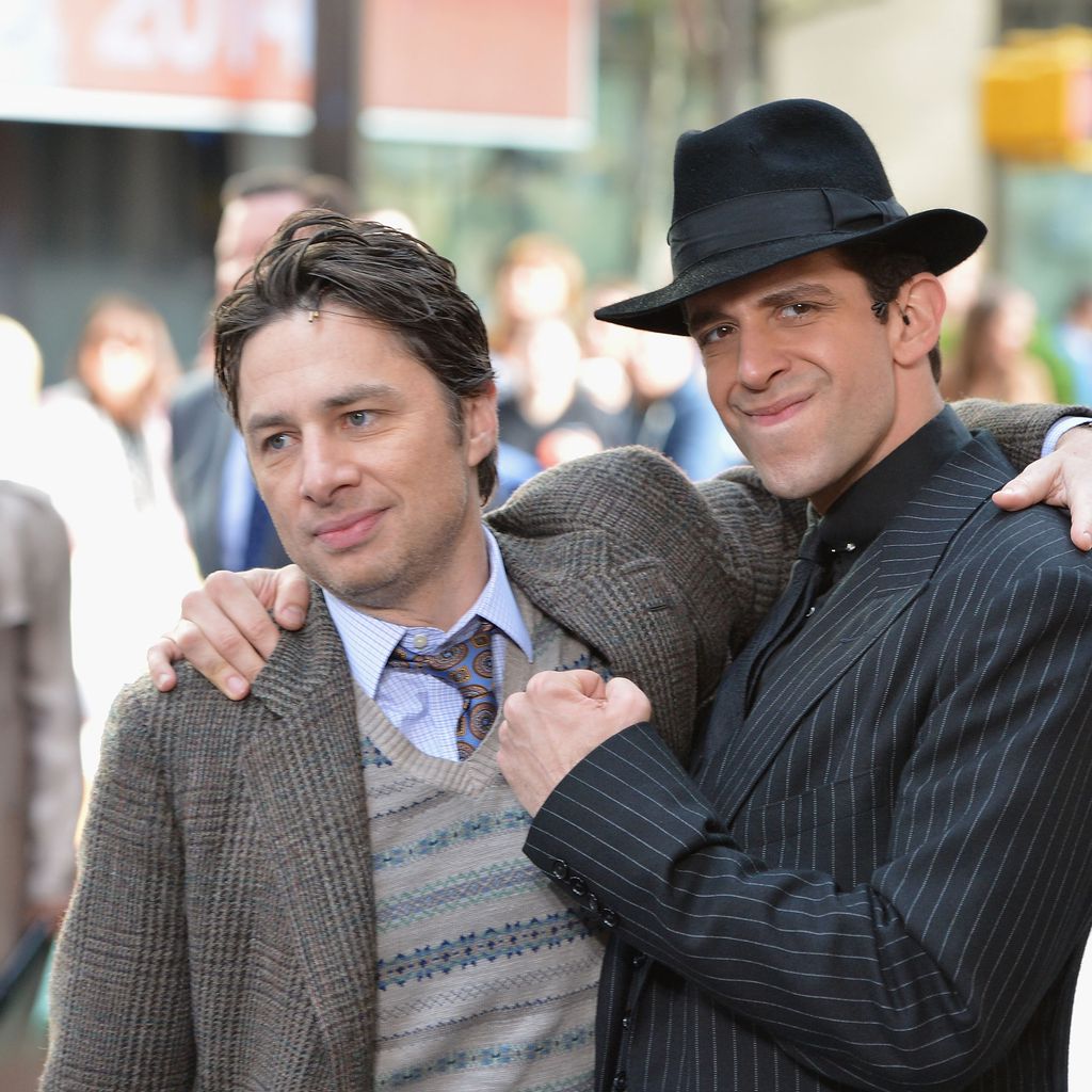 Zach Braff und Nick Cordero im Mai 2014