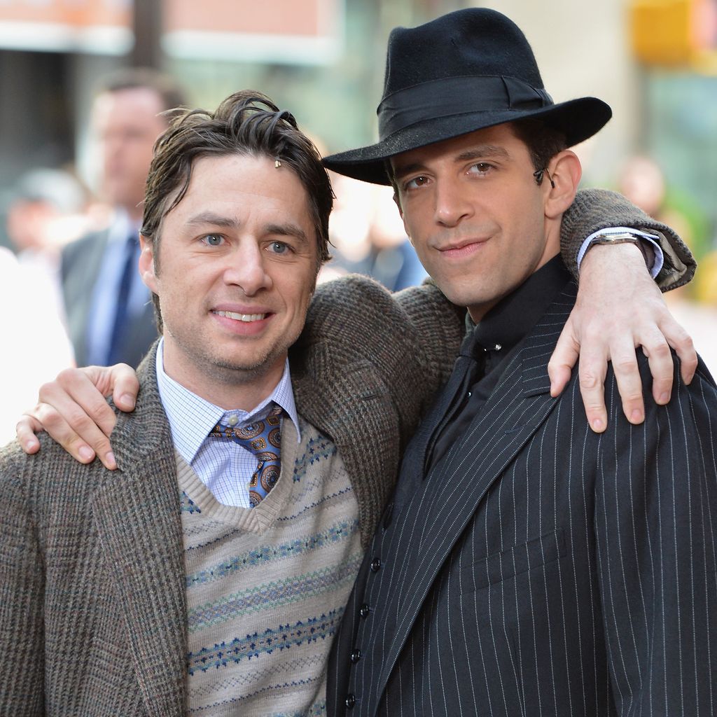 Zach Braff und Nick Cordero im Mai 2014
