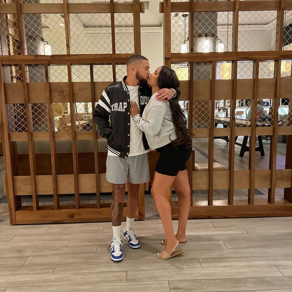 Zach Davis und Cheyenne Floyd im Oktober 2021