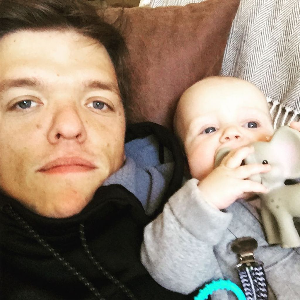 Zach Roloff mit seinem Sohn Jackson