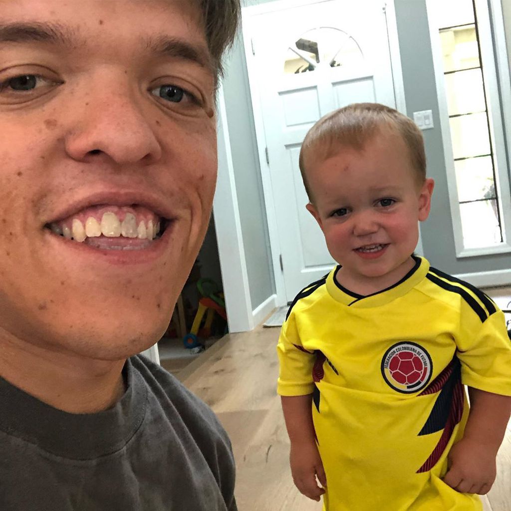 Zach Roloff mit seinem Sohn Jackson