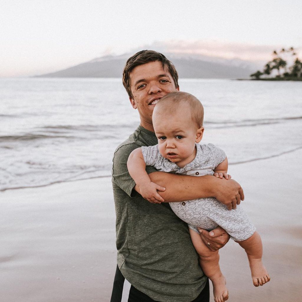 Zach Roloff mit seinem Sohn Jackson