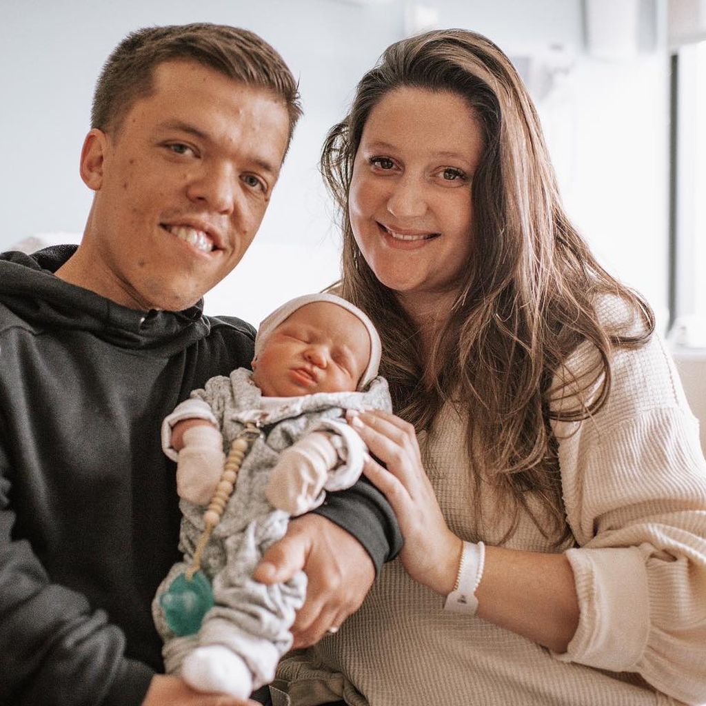 Zach und Tori Roloff mit ihrem Baby, April 2022