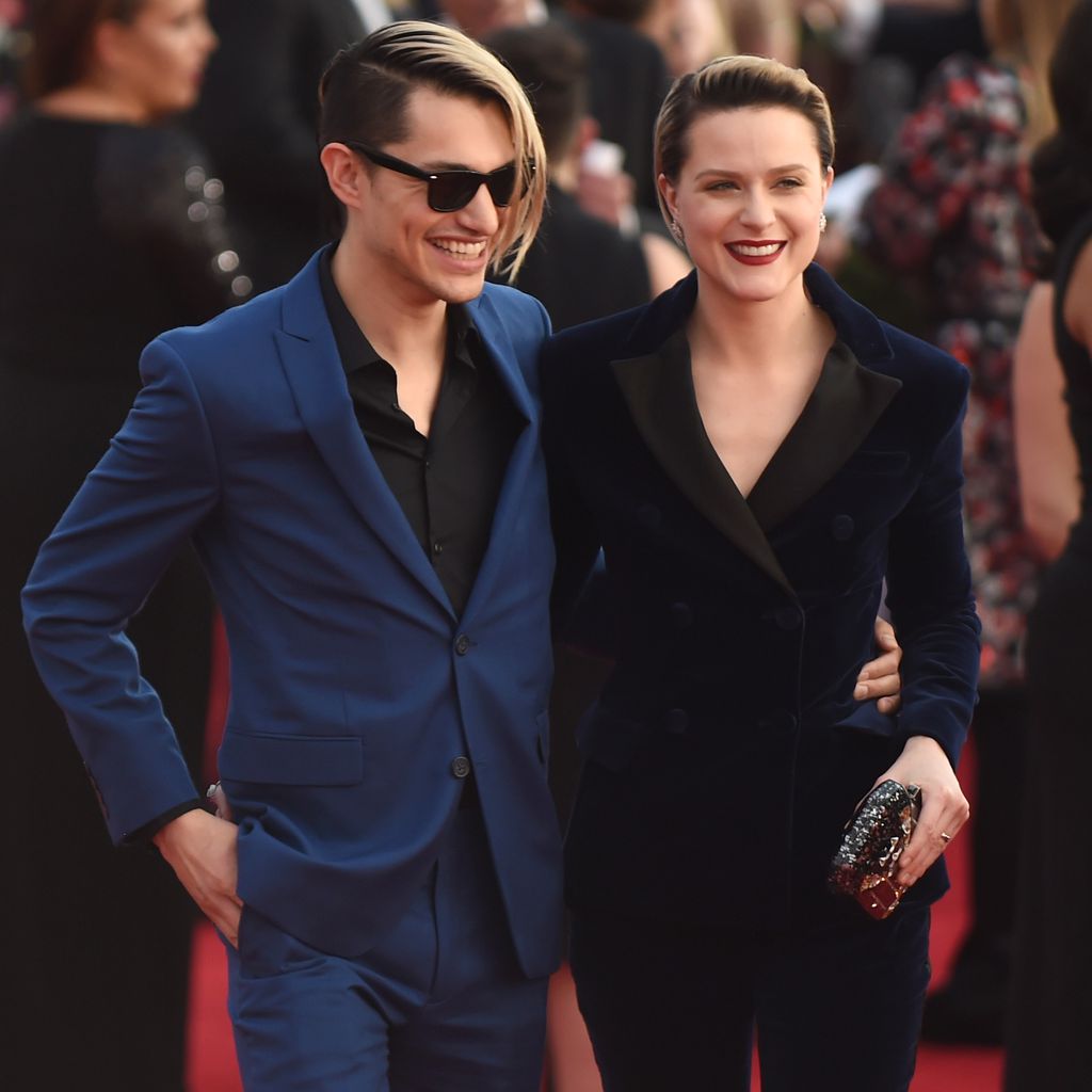 Zach Villa und Evan Rachel Wood bei den SAG Awards 2017