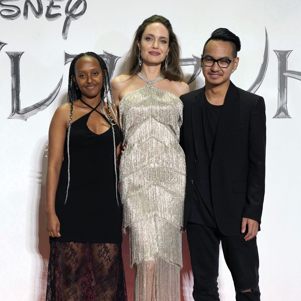 Zahara Jolie-Pitt, Angelina Jolie und Maddox Jolie-Pitt in Tokio, 2019