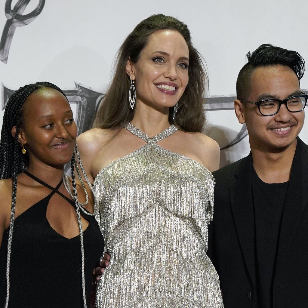 Zahara Jolie-Pitt, Angelina Jolie und Maddox Jolie-Pitt in Tokio, 2019