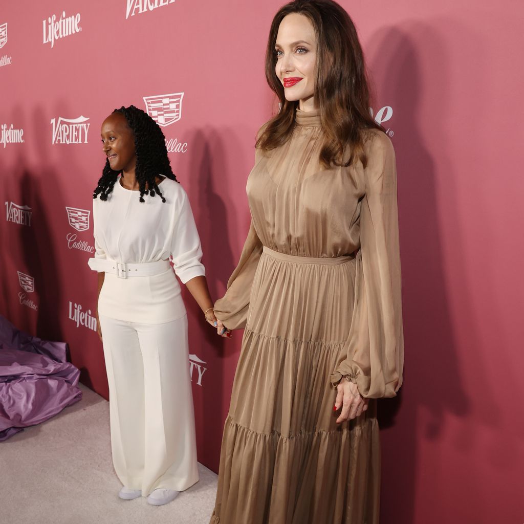 Zahara Jolie-Pitt und Angelina Jolie bei einem Event in Beverly Hills, September 2021
