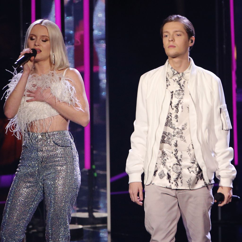 Zara Larsson und Benjamin Dolic im "The Voice of Germany"-Finale 2018