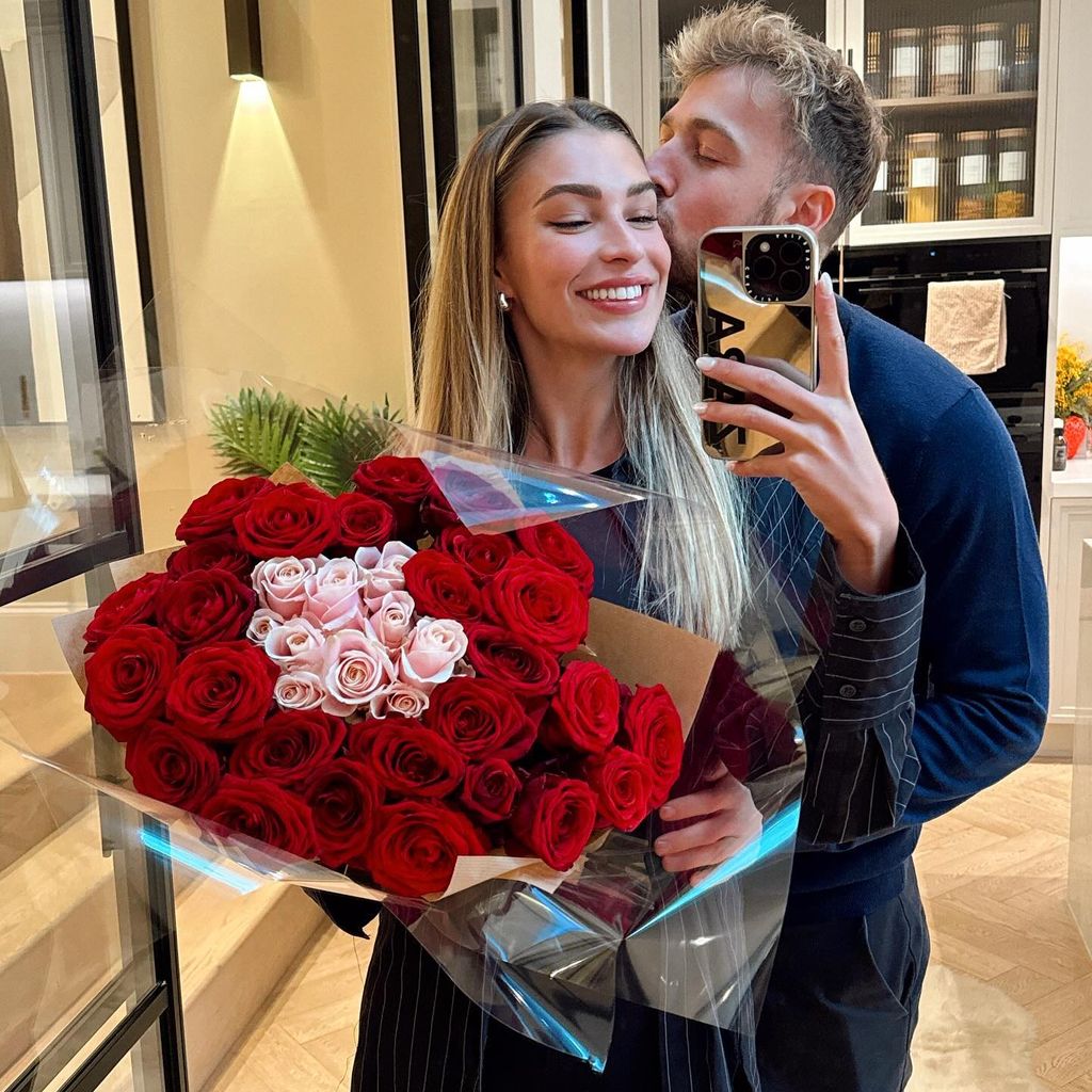 Zara McDermott und Sam Thompson im Februar 2024