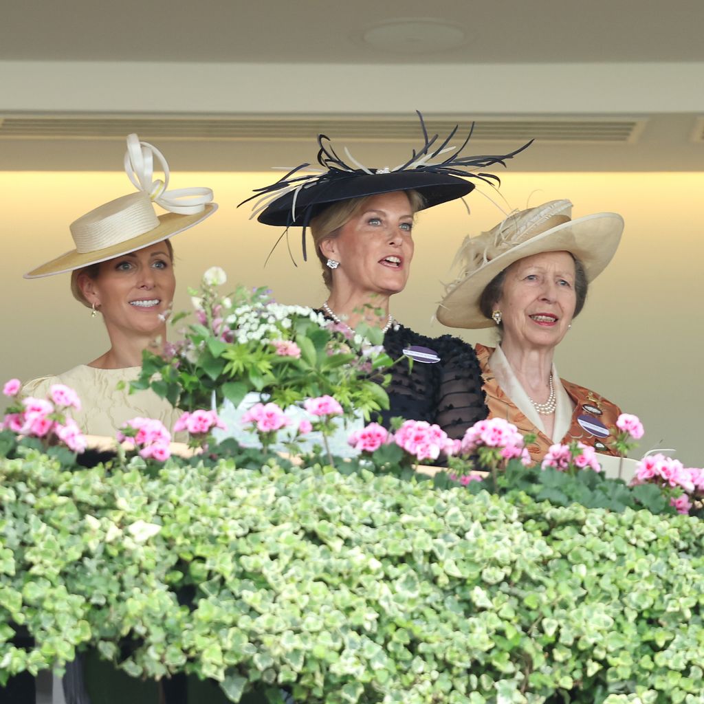 Zara Tindall, Herzogin Sophie, Prinzessin Anne und Prinz Edward beim Royal Ascot 2026 in Ascot