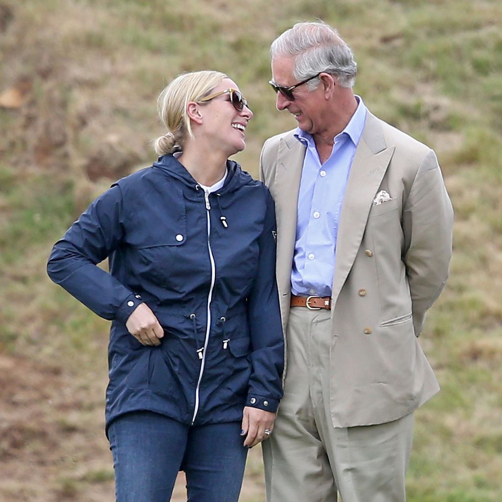 Zara Tindall und Prinz Charles beim Polo, Juni 2015