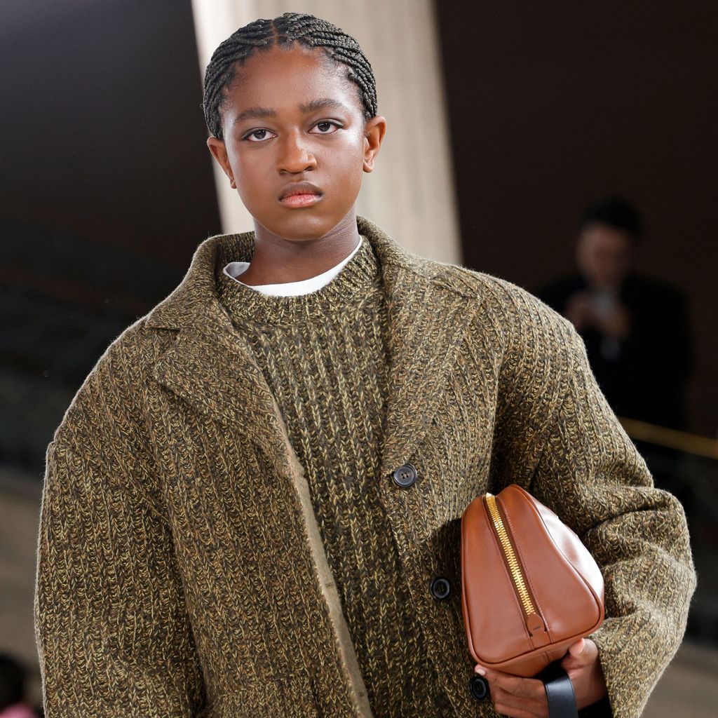 Zaya Wade bei der Miu Miu Fashion Show in Paris 2023