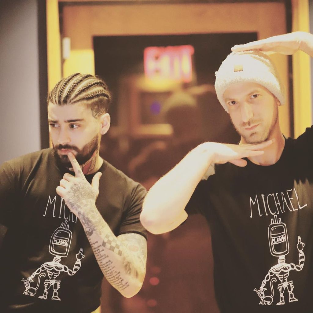 Zayn Malik und Daniel Zaidenstadt im April 2023