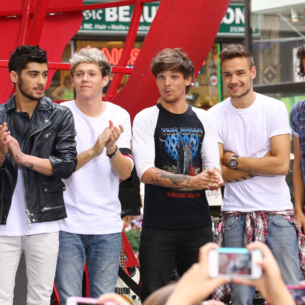 Zayn Malik, Niall Horan, Louis Tomlinson, Liam Payne und Harry Styles