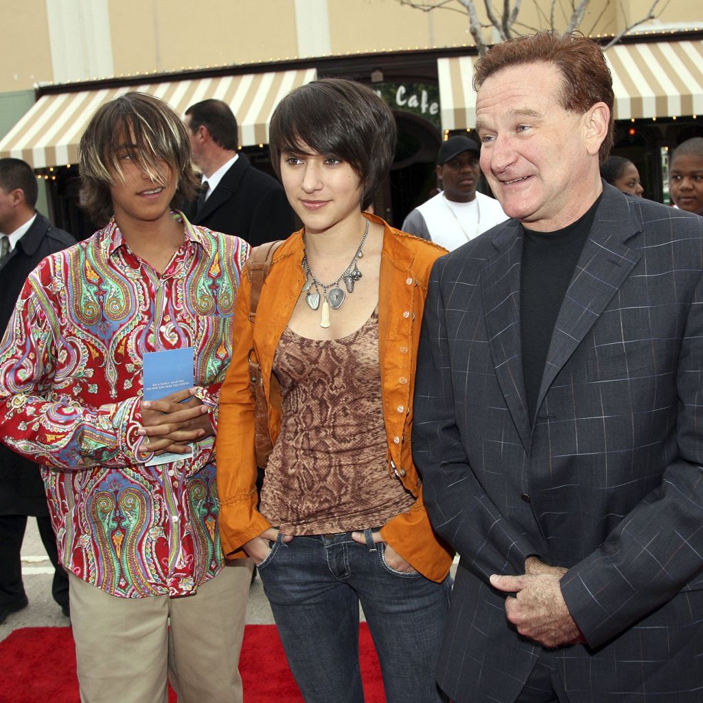 Robin Williams, Zelda Williams und Cody Williams
