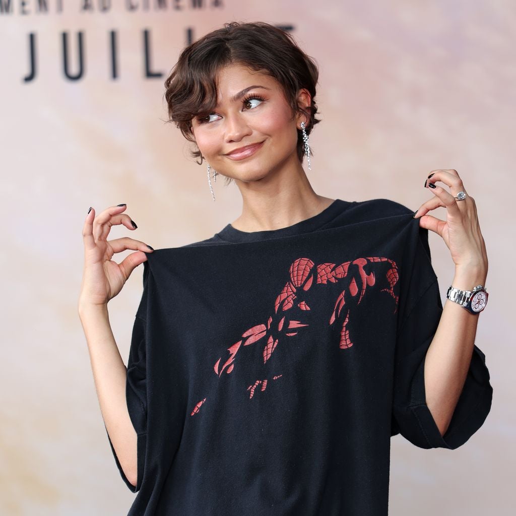 Zendaya beim Photocall zu "Spider-Man: Brand New Day" in Paris