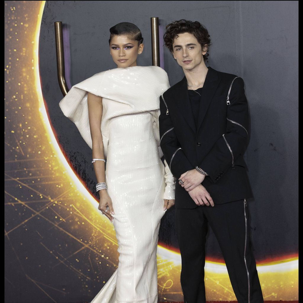 Zendaya und Timothée Chalamet bei der Special Screening von "Dune" in London, Oktober 2021