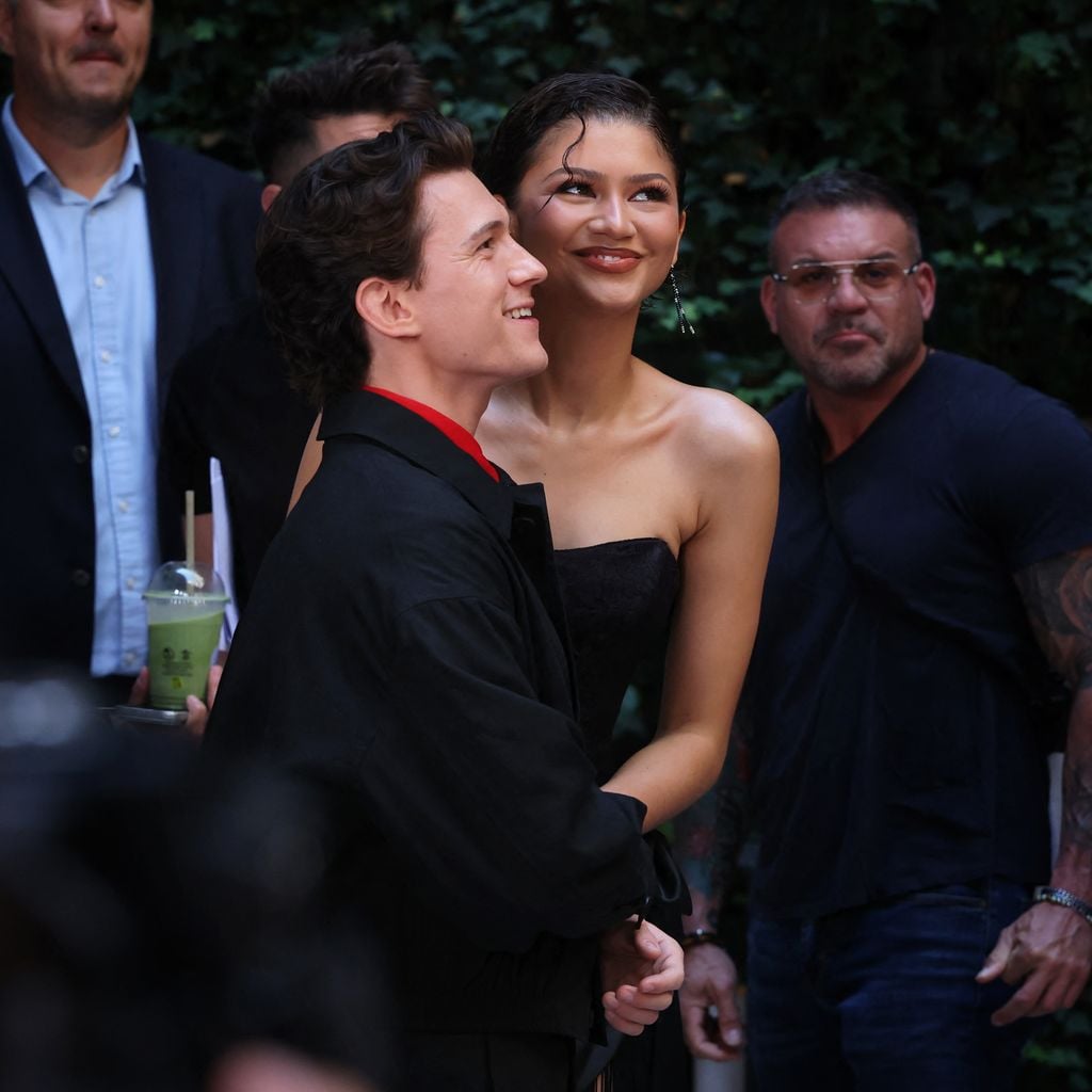 Zendaya und Tom Holland beim Fototermin zu "Spider-Man: Brand New Day" in Madrid, 15. Juni 2026