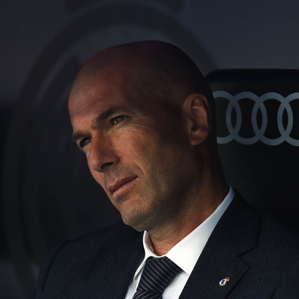 Real Madrid-Trainer Zinedine Zidane
