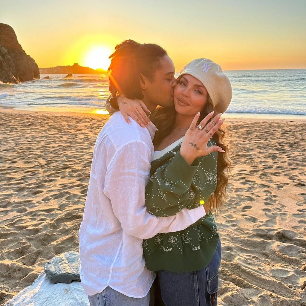Die Musiker Zion Foster und Jesy Nelson, September 2025