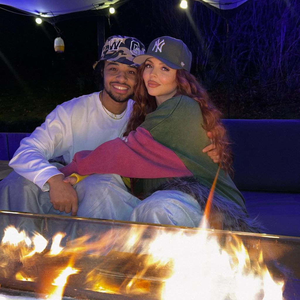 Zion Foster und Jesy Nelson im März 2025