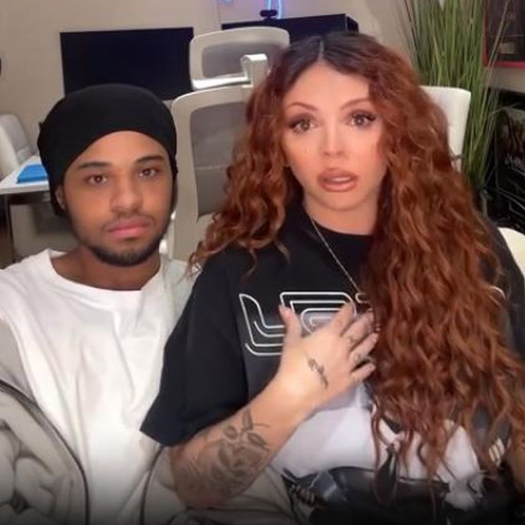 Zion Foster und Jesy Nelson im März 2025