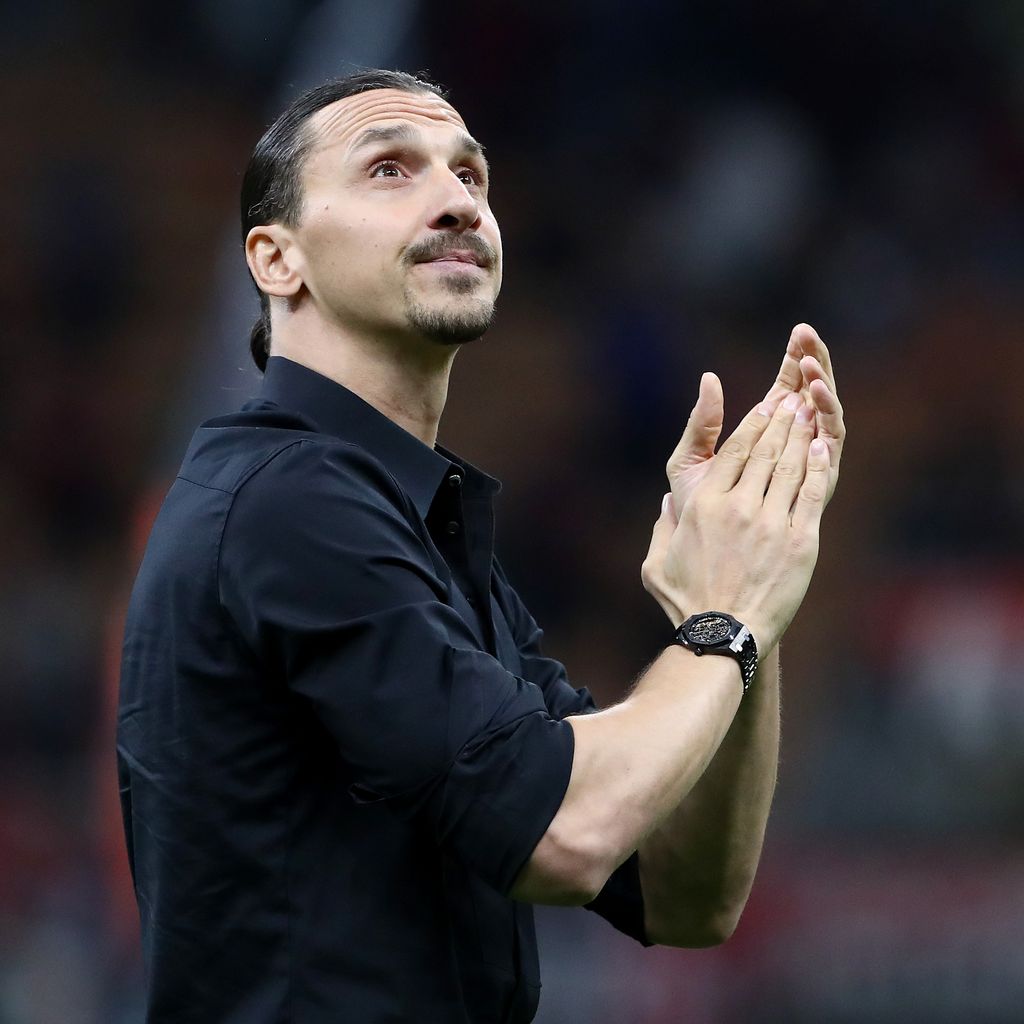 Zlatan Ibrahimović bei seinem Abschied, Juni 2023