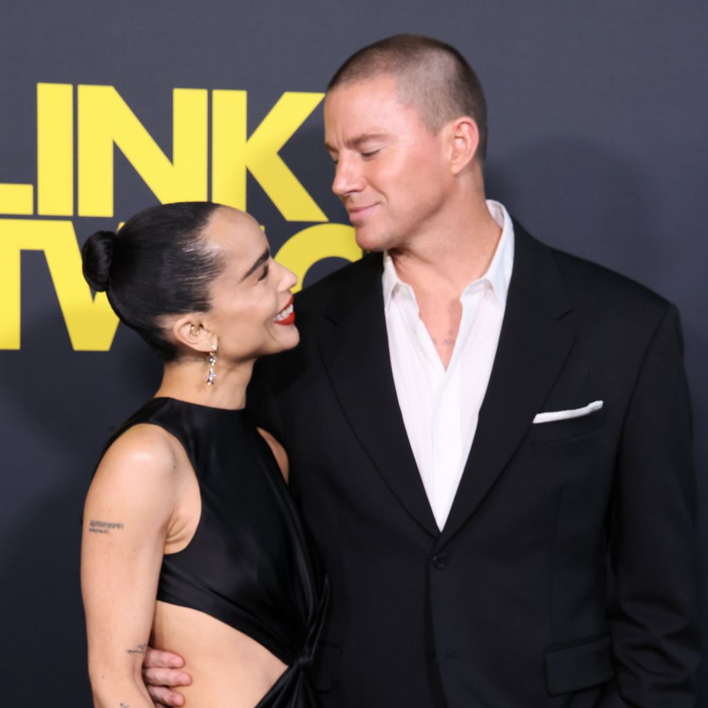 Zoë Kravitz and Channing Tatum im August 2024