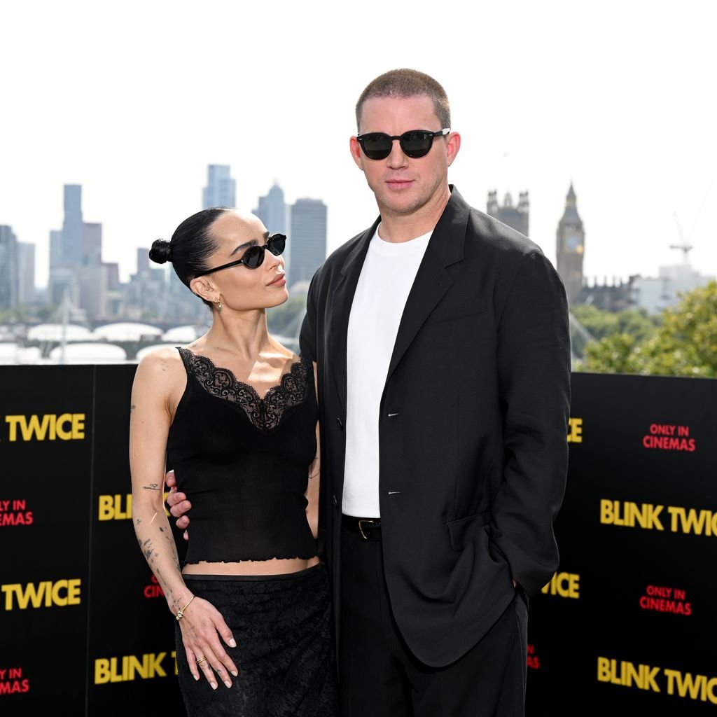 Zoë Kravitz und Channing Tatum im August 2024
