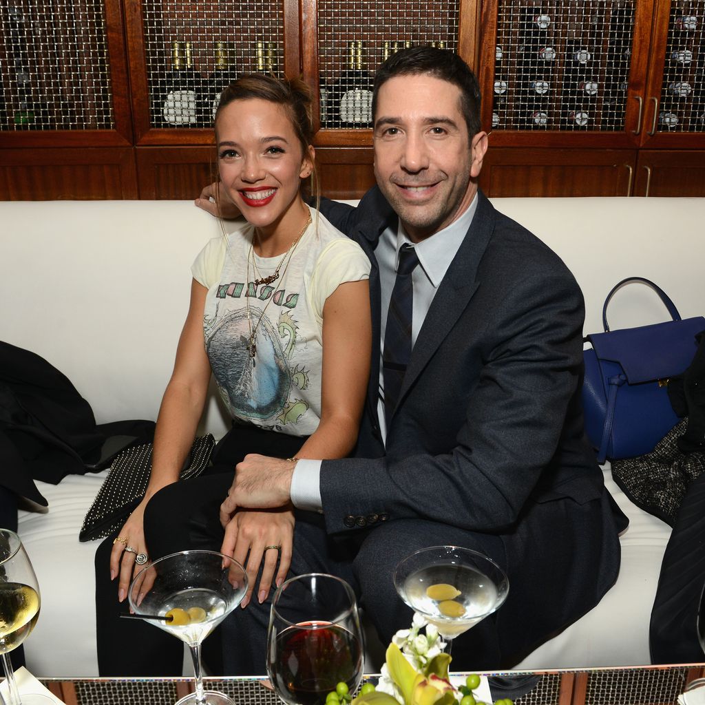 Zoe Buckman und David Schwimmer 2016 in New York