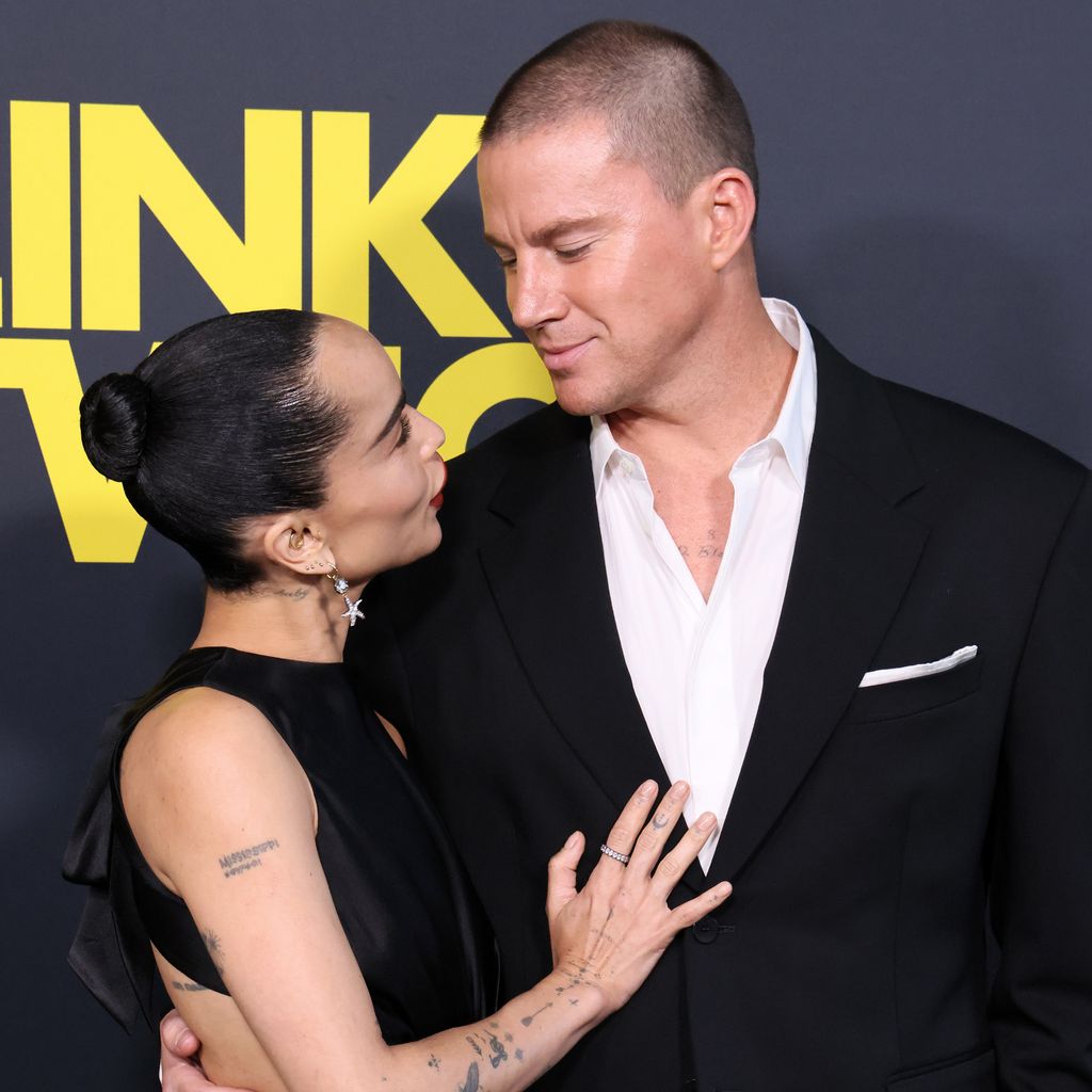 Zoe Kravitz und Channing Tatum auf der "Blink Twice"-Premiere im August 2022