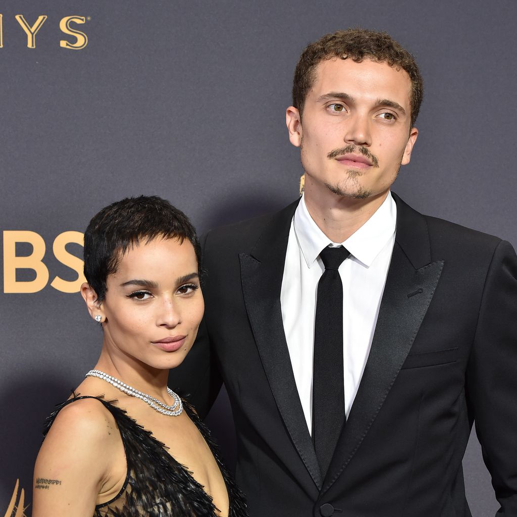 Zoe Kravitz und Karl Glusman bei den Primetime Emmy Awards