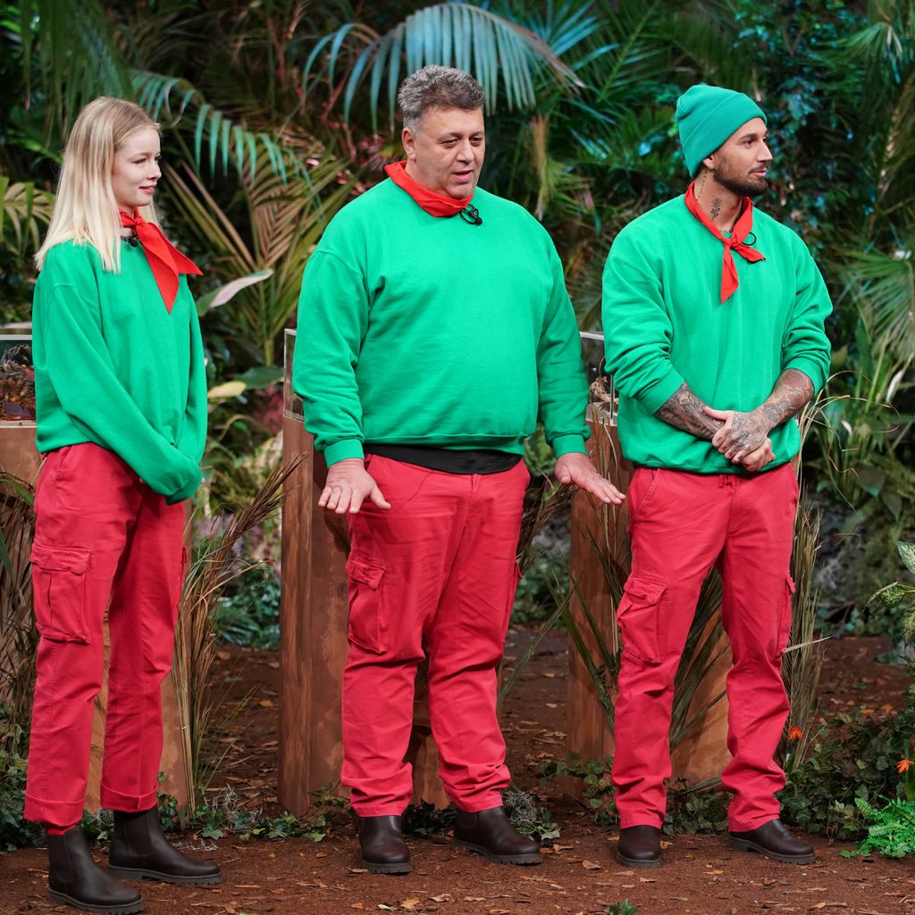 Zoe Saip, Frank Fussbroich und Mike Heiter, "Ich bin ein Star – Die große Dschungelshow"-Kandidaten