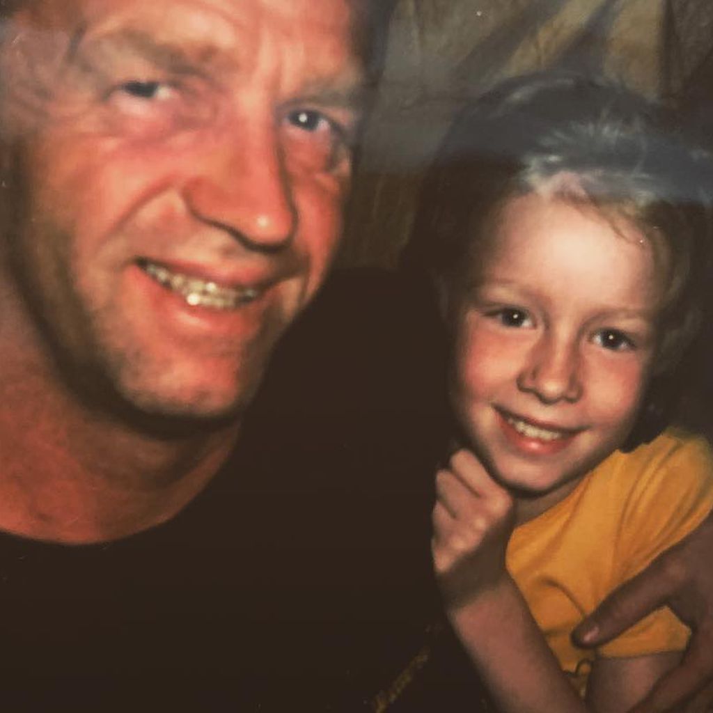 Zoe Saip und ihr Papa